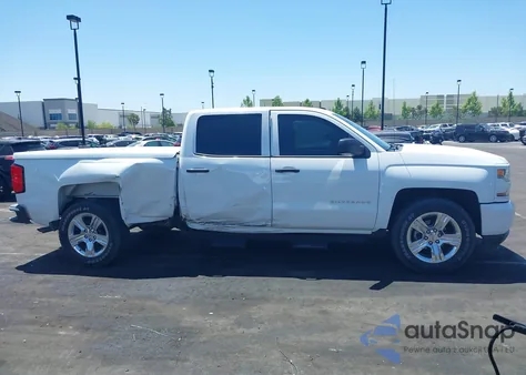 2018 Chevrolet Silverado 1500 Custom from USA, damaged, VIN 3GCPCPEC9JG346028
